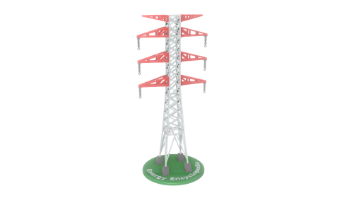 High Voltage Mast: Cenda tower