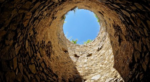 Can I see the stars when I look from the bottom of a deep well?