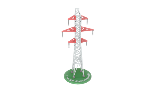 High Voltage Mast: Barrel tower