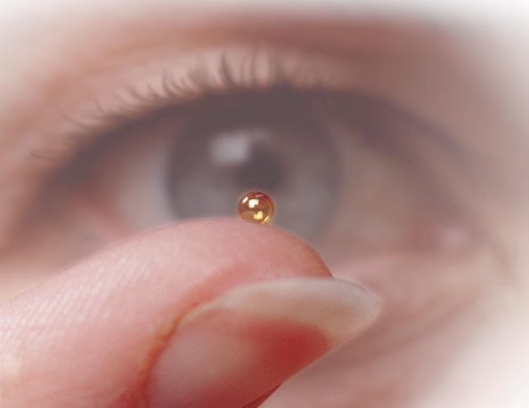 Target for inertial fusion — capsule filled with frozen mixture of deuterium and tritium. (Source: Wikipedia.org)